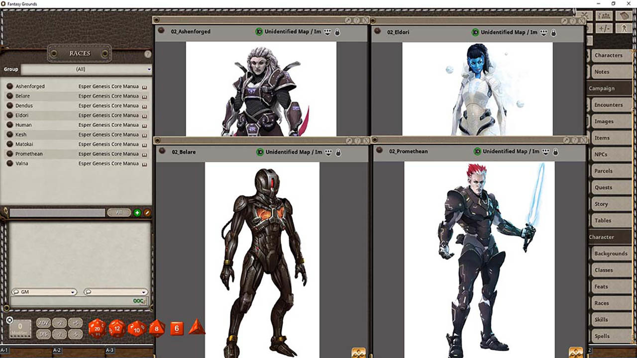 Fantasy Grounds - Esper Genesis 5E Core Manual screenshot 1