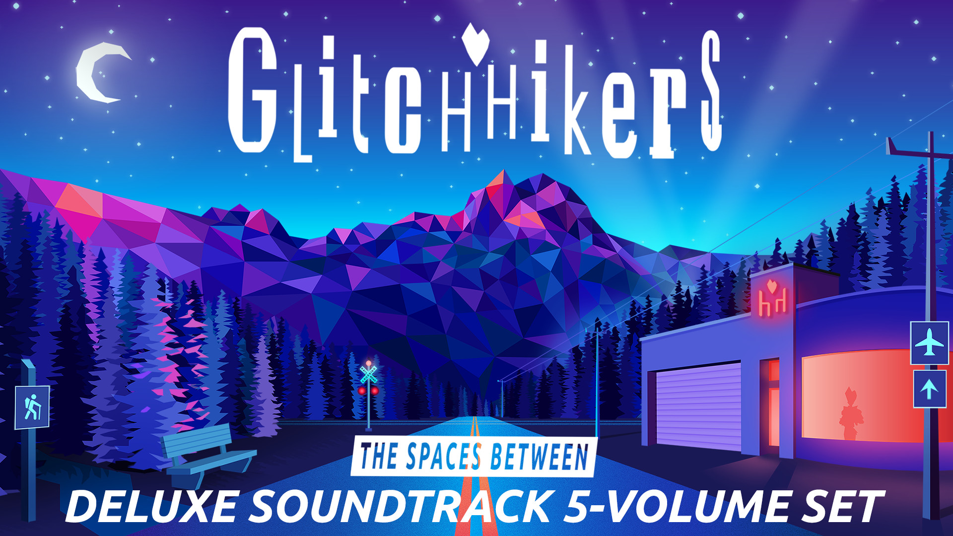 Glitchhikers: The Spaces Between Deluxe Soundtrack 5-Volume Set Featured Screenshot #1