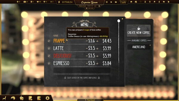 Espresso Tycoon Demo screenshot 6