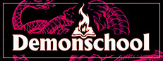 Demonschool small capsule, true size
