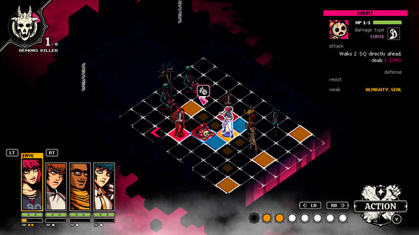 Screenshot of Demonschool