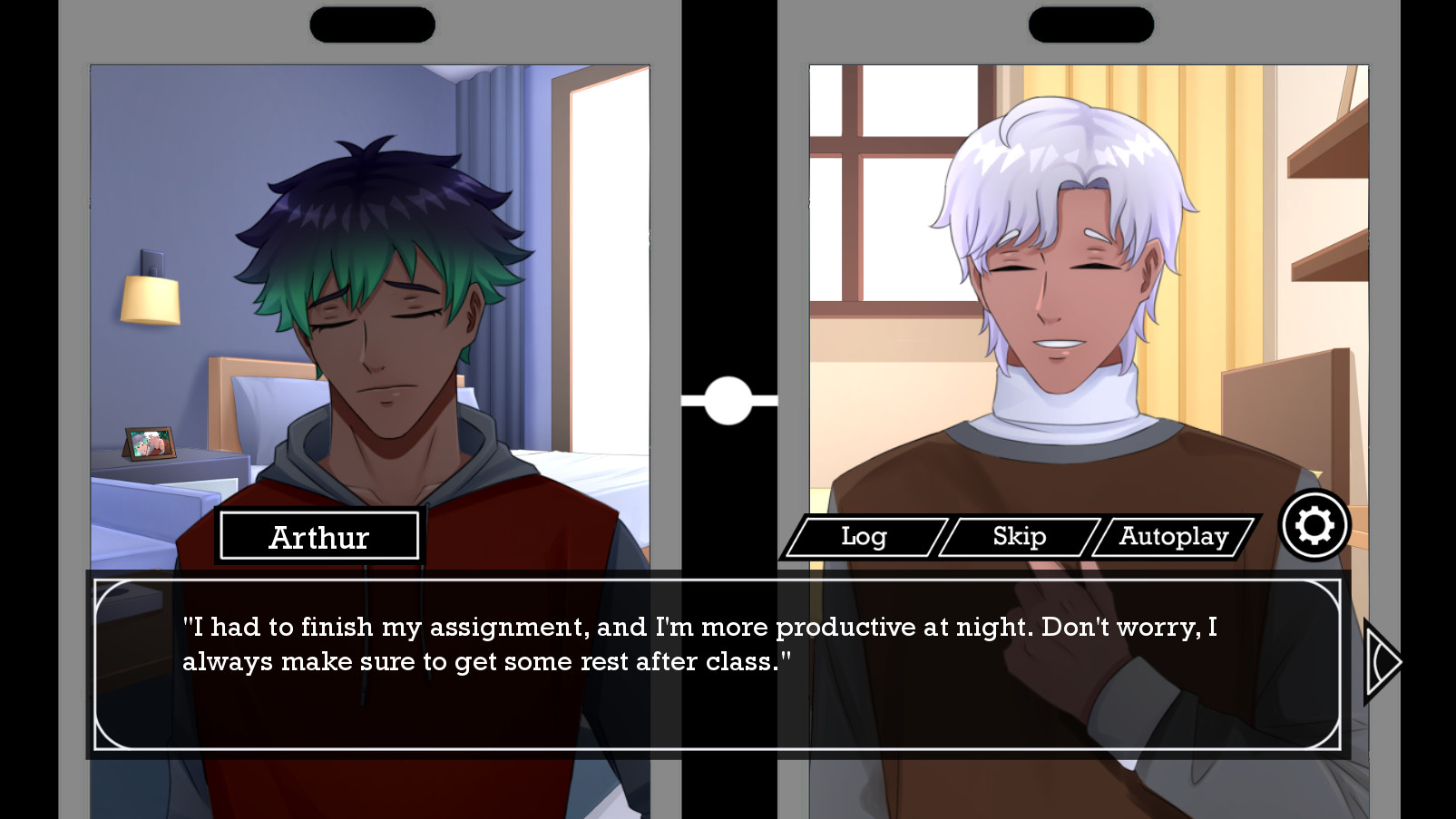 Mixed Feelings: While You Were Away - Boys Love (BL) Visual Novel screenshot #4