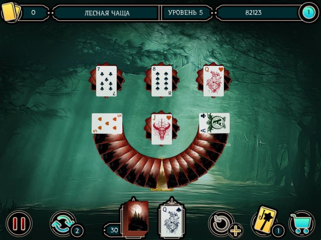 Скриншот игры Mystery Solitaire. Grimm's Tales 4 - 6