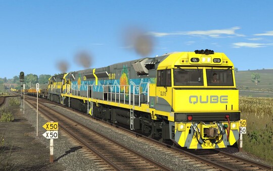Trainz 2019 DLC - QUBE GE C44aci Pack