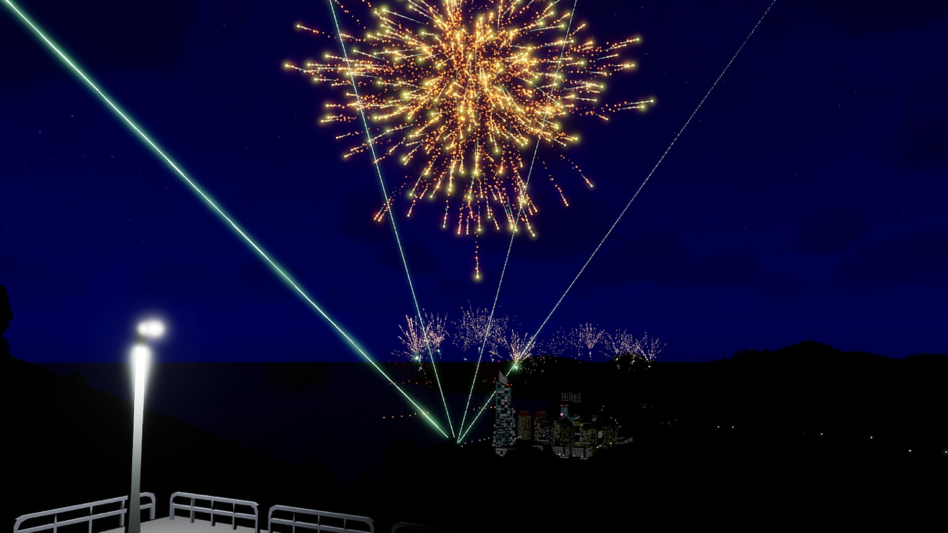 #7. Fireworks Show VR (Steam) Podle: Monduz Games