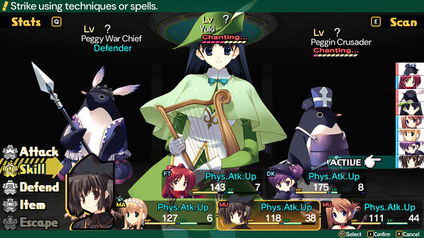 Dungeon Travelers: To Heart 2 in Another World screenshot 2