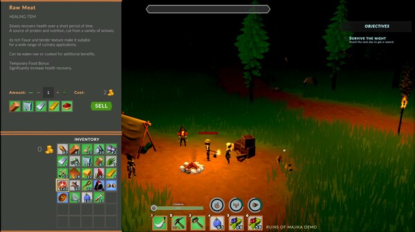 Screenshot z Ruins of Majika