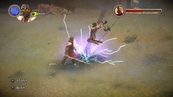 Screenshot z The Quest For Excalibur - Puy Du Fou