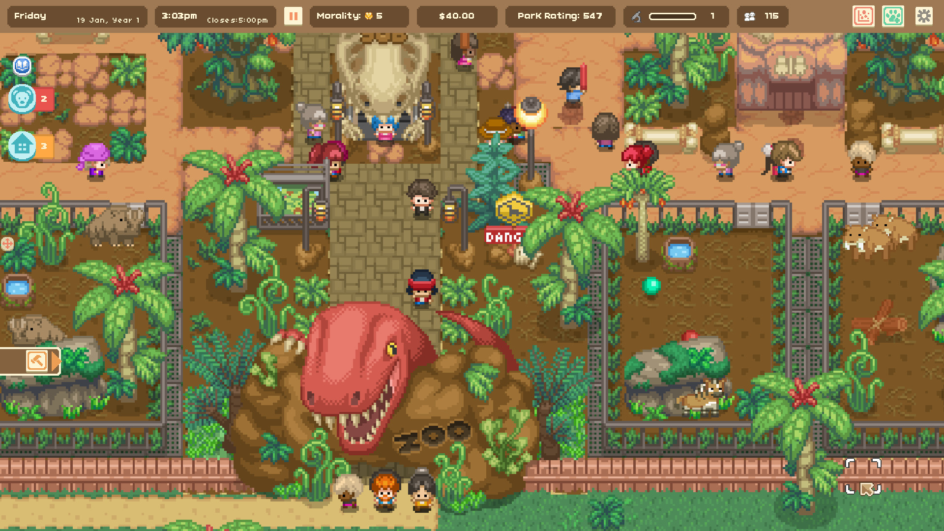 Let's Build a Zoo: Dinosaur Island Featured Screenshot #1