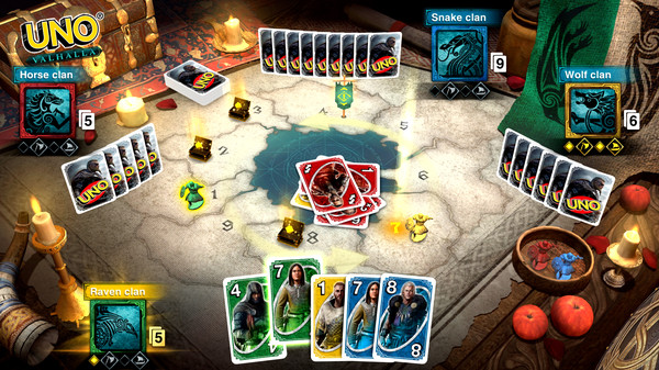 UNO - AC Valhalla Theme Cards