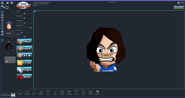 Emotes creator tool - Haircuts