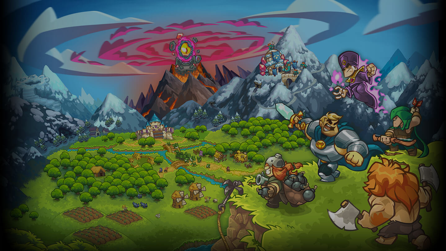 Legends of Kingdom Rush - Imagem de Fundo do Jogo