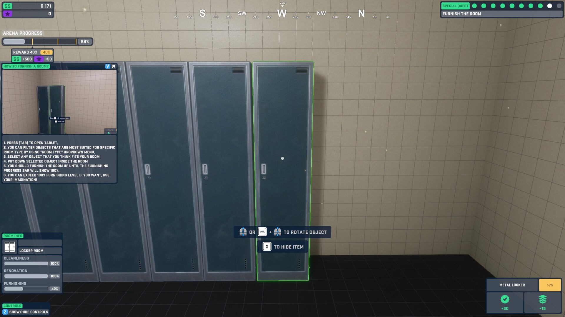 Arena Renovation - First Job screenshot 6
