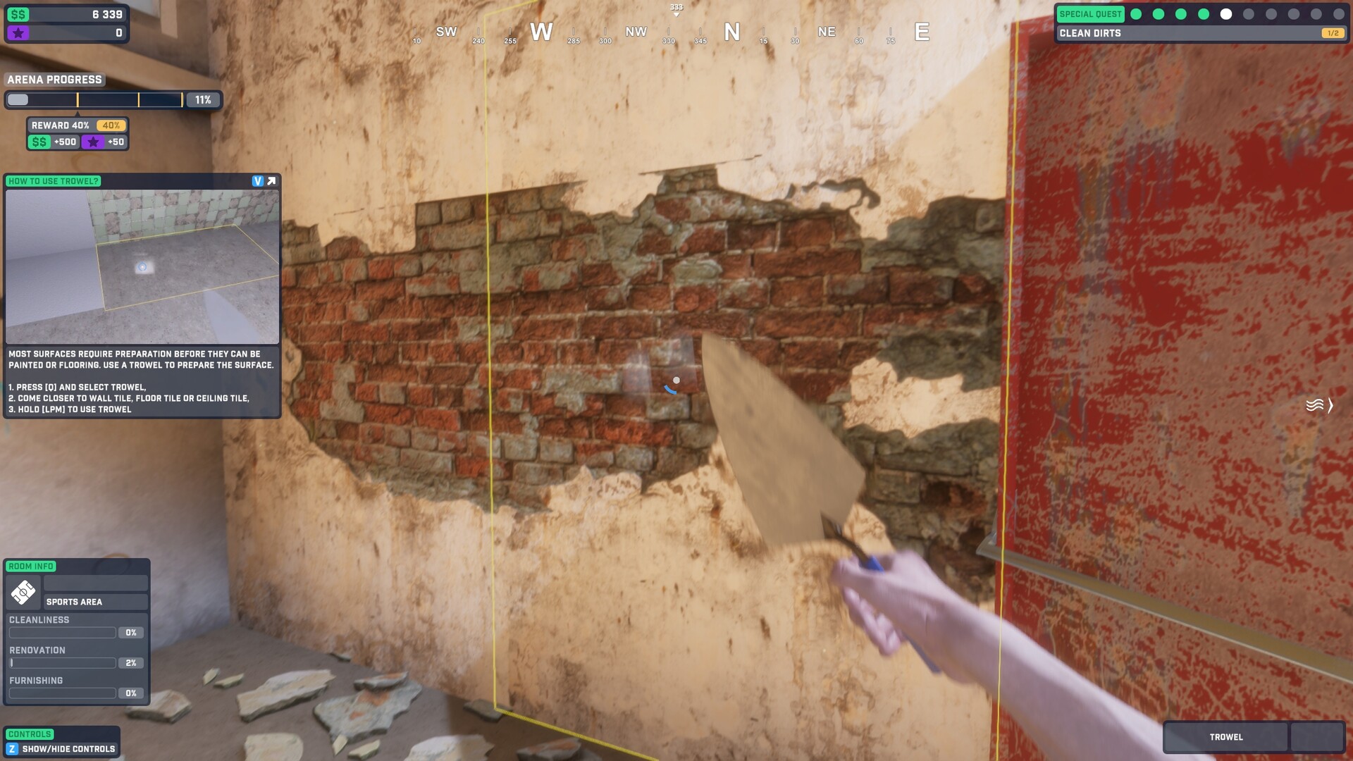 Arena Renovation - First Job screenshot 2