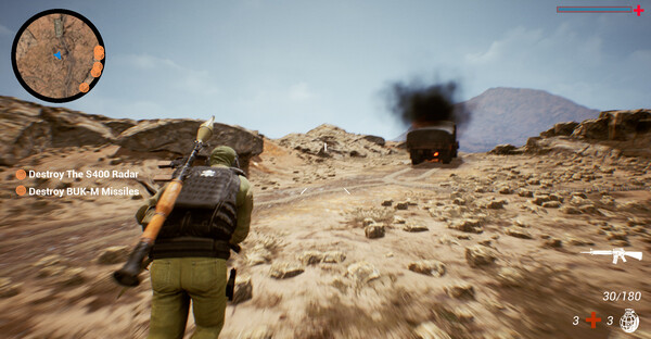 Screenshot z Swift Attack