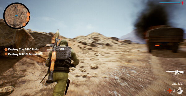 Screenshot z Swift Attack