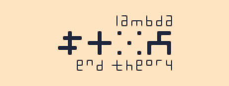 LAMBDA end THEORY cover art