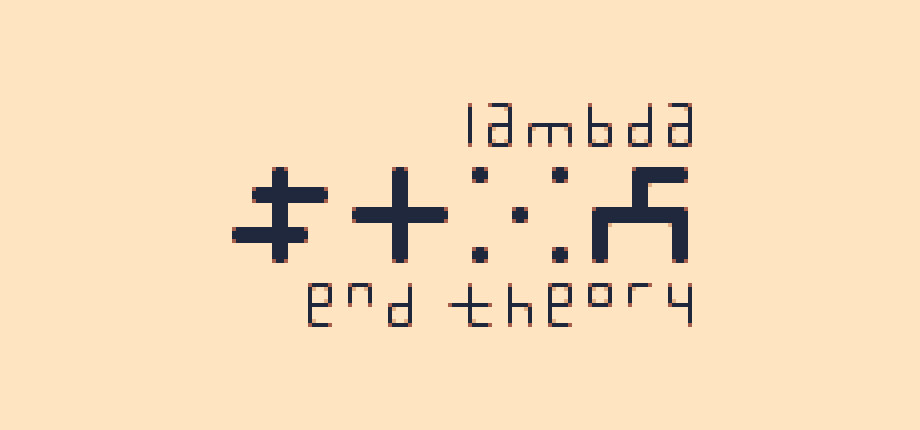 LAMBDA end THEORY cover art