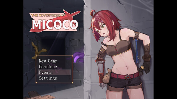 Screenshot of 米可可大冒險 gameplay showing in-action mechanics