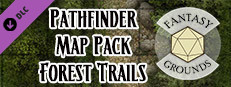 Fantasy Grounds - Pathfinder RPG - GameMastery Map Pack: Forest Trails Small Capsule Image