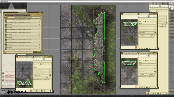Fantasy Grounds - Pathfinder RPG - GameMastery Map Pack: Evil Ruins