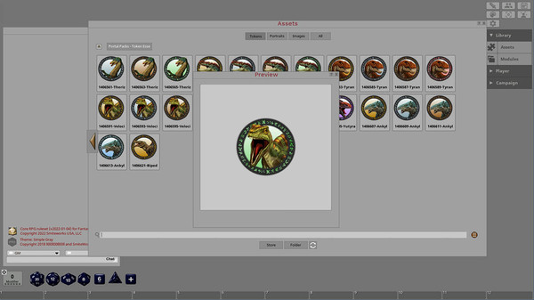 Fantasy Grounds - Dinosaurs