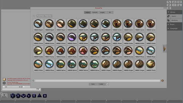 Fantasy Grounds - Dinosaurs