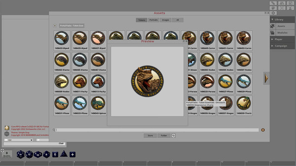 Fantasy Grounds - Dinosaurs