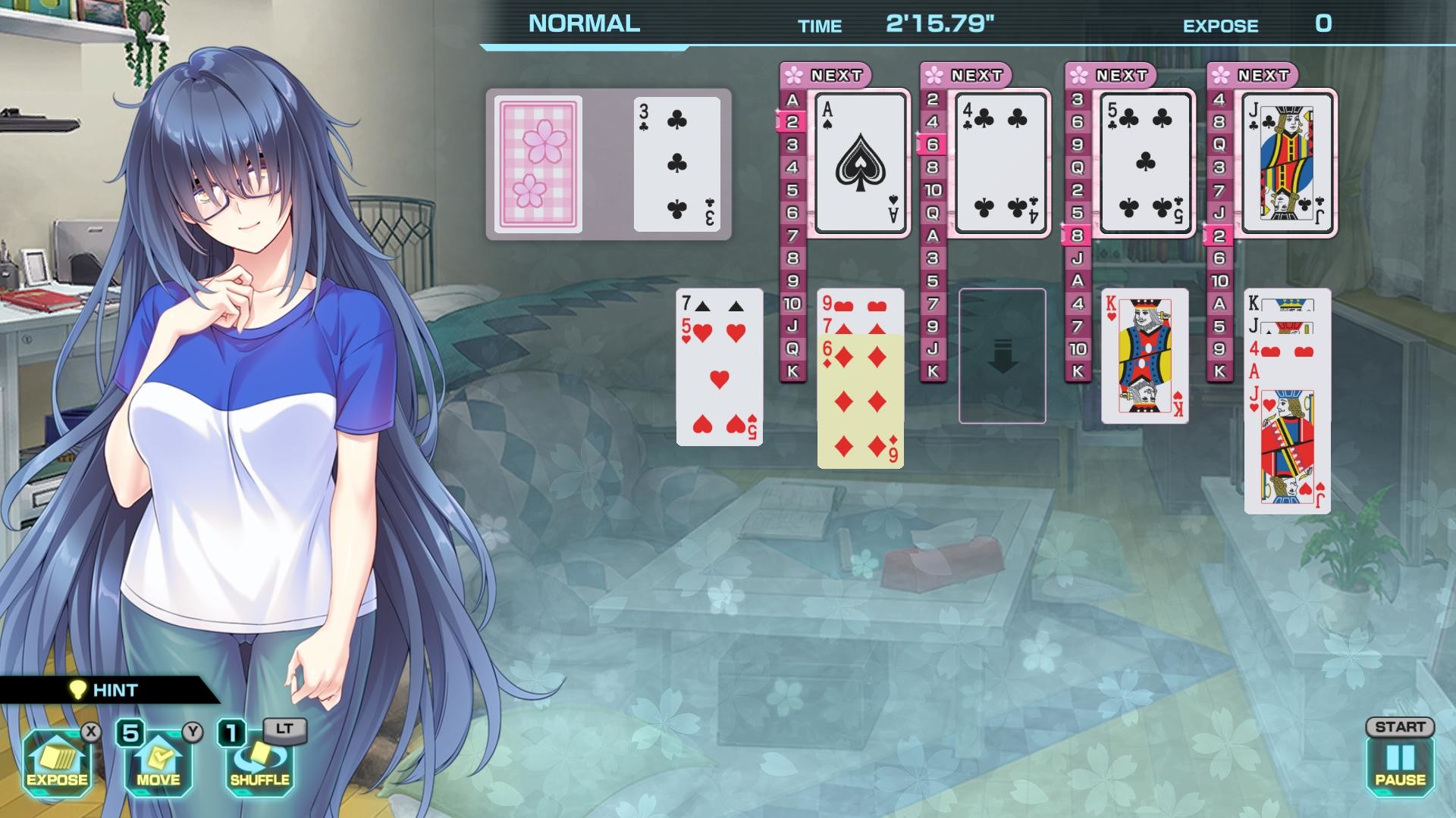 Pretty Girls Four Kings Solitaire screenshot #2