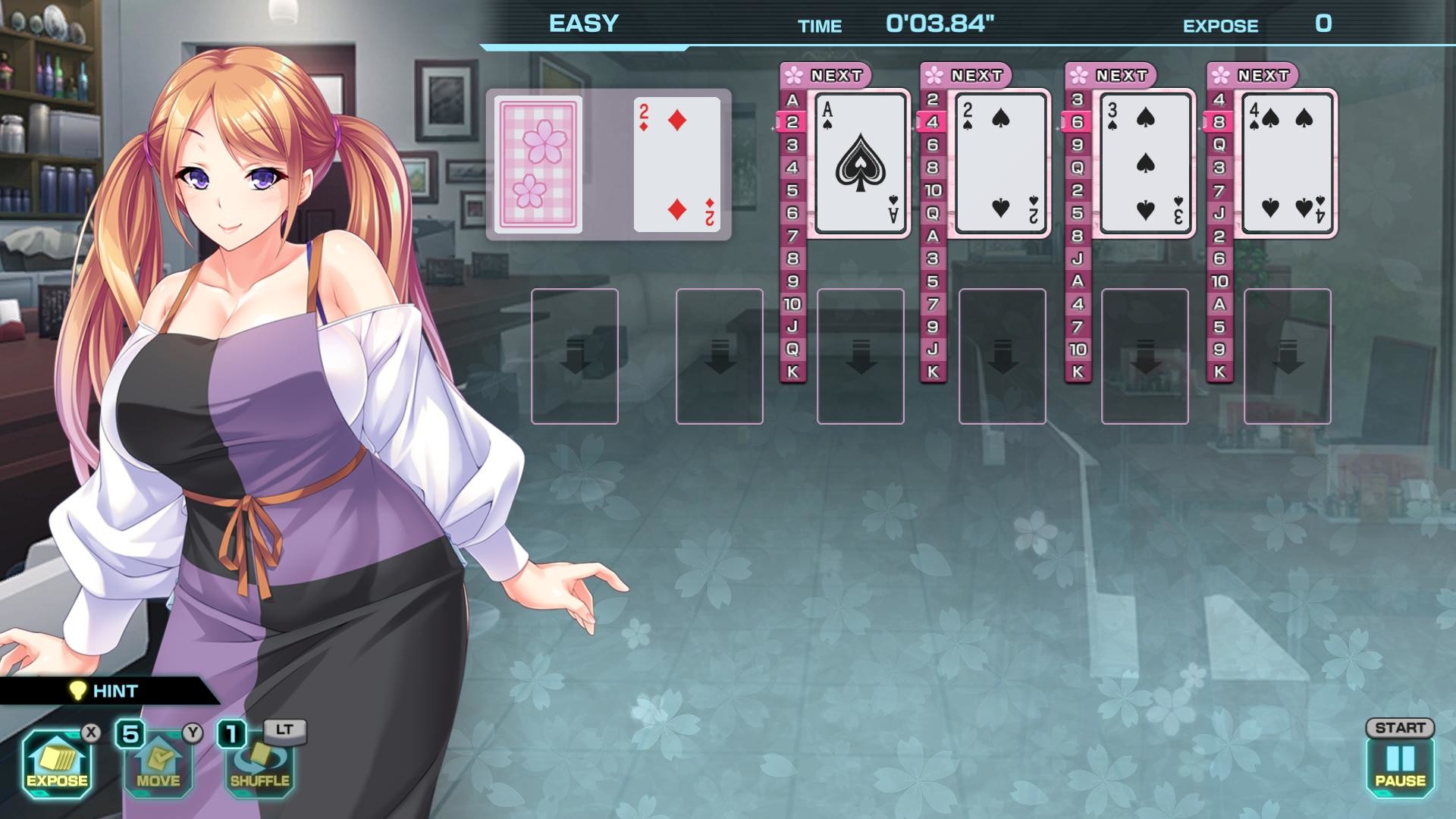 Pretty Girls Four Kings Solitaire screenshot #1