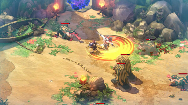 Screenshot z Towa and the Guardians of the Sacred Tree