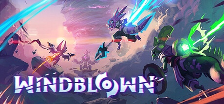 Windblown header banner