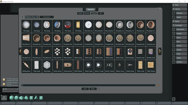 Fantasy Grounds - FG Modern House 2 Map Pack