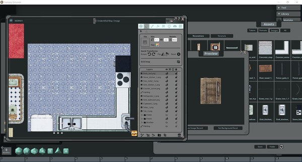 Fantasy Grounds - FG Modern House Map Pack