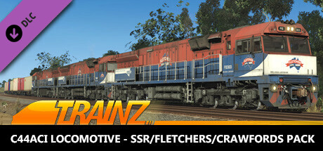 Trainz 2019 DLC - SSR Fletchers Crawfords GE C44aci Pack banner image