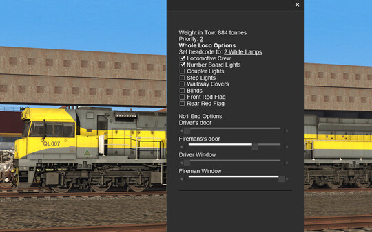 Trainz 2019 DLC - SSR Fletchers Crawfords GE C44aci Pack