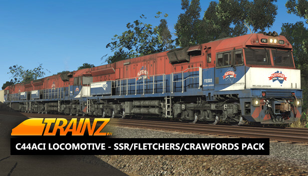 G-RAP【LOCOMOTIVE】COSHER SSR Fletchers Crawfords GE C44aci Pack | Trainz Store