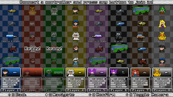 Screenshot z Super Gosu Cars