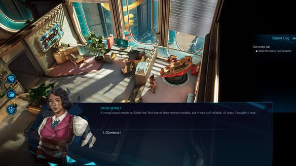Gamedec: Dafne - Sensory Worlds' Citizen