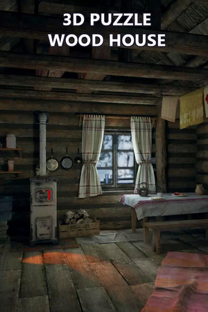 3D PUZZLE - Wood House cover art