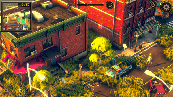 Hidden Post-Apocalyptic Top-Down 3D