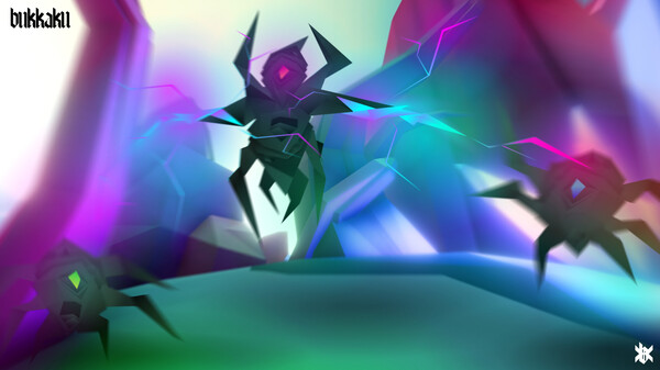 Screenshot of Bukkaku gameplay showing in-action mechanics
