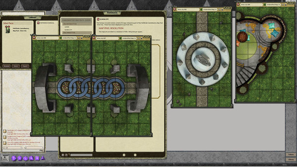 Fantasy Grounds - Pathfinder RPG - GameMastery Map Pack Elven City