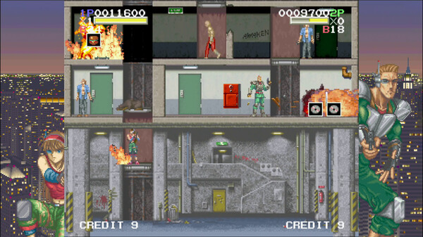 Screenshot z Elevator Action™ -Returns- S-Tribute