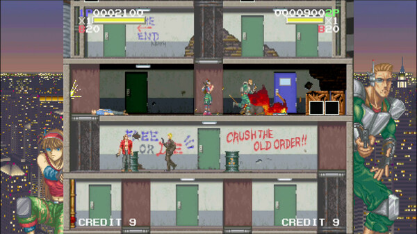 Screenshot z Elevator Action™ -Returns- S-Tribute