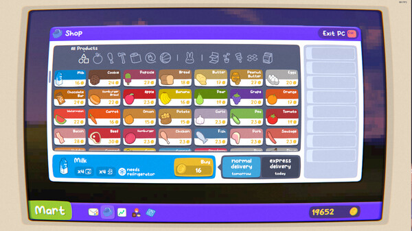 Screenshot z Super Mini Mart