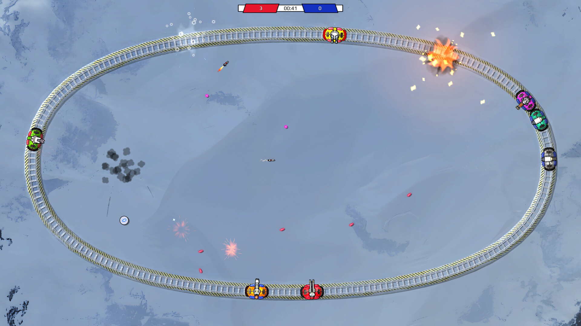 Rail Fights screenshot #5