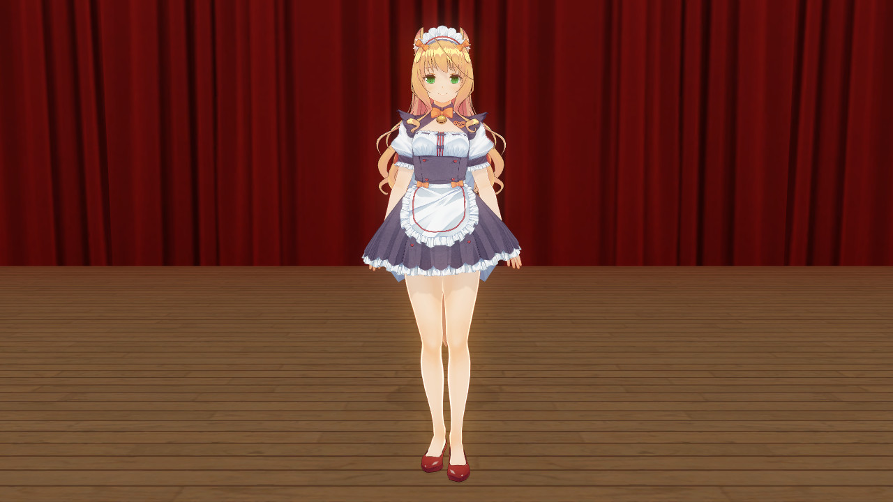 CUSTOM ORDER MAID 3D2 × NEKO WORKS: NEKOPARA  - Maple casual clothes & maid clothes set Featured Screenshot #1