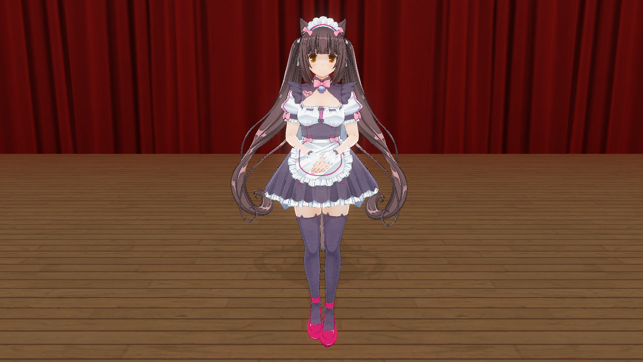 CUSTOM ORDER MAID 3D2 × NEKO WORKS: NEKOPARA - Chocolat maid clothes set Featured Screenshot #1