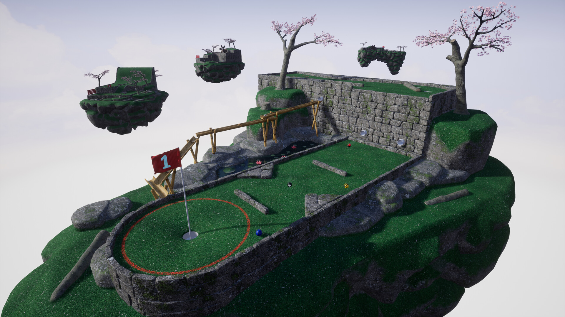 Golfing in Aether screenshot #2